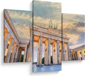 Obraz - Brandenburská brána, Berlín, Nemecko (90x60 cm)