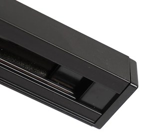 Koľajnicový systém s 3 reflektormi 1-fázový čierny so zlatom - Jeana