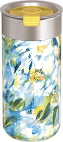 Nerezový termohrnček so sitkom Boost Blue Peonies 400 ml