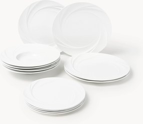 Porcelánová súprava riadu Adonis, 4 osoby, 12 ks