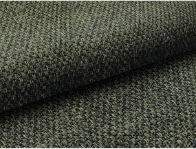 Zelená čalúnená dvojlôžková posteľ s úložným priestorom s roštom 180x200 cm Mano – Makamii