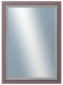 DANTIK - Zrkadlo v rámu, rozmer s rámom 50x70 cm z lišty AMALFI fialová (3117)