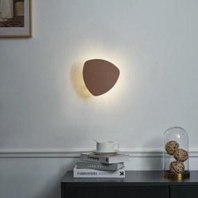 Dizajnové nástenné svietidlo bronzové organické 20 cm 2-svetlá - Pulley