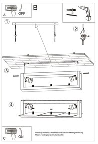 Sollux SL.0079 - Nástenné svietidlo FENIKS 1 1xE27/60W/230V biela