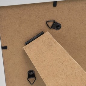 Plastové stojacie/na stenu rámčeky v hnedo-prírodnej farbe v súprave 3 ks 19x24 cm – Casa Selección