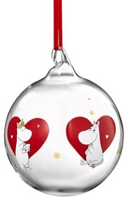 Vianočná ozdoba Moomin Heart 9cm