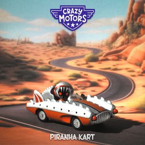 Balíček Crazy Motors - Piranha Kart + Mister Wings + Turbo Spider