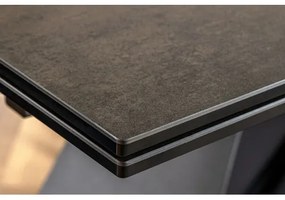 Rozkladací jedálenský stôl Infinity 45182 180/220/260 x 90cm Rust black Ceramik - Komfort-nábytok