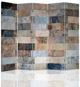 Gario Paraván Mramorové tehly Rozmery: 180 x 170 cm, Prevedenie: Klasický paraván