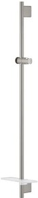 Sprchová tyč GROHE RAINSHOWER SmartActive na stenu s poličkou supersteel 26603DC0