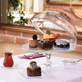 Pasabahce Tácka s poklopom Patisserie 32 cm