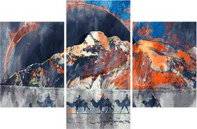 Obraz - Ilustrácia potníkov (90x60 cm)