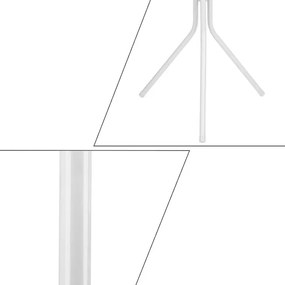 Stojanový vešiak PABLO biely