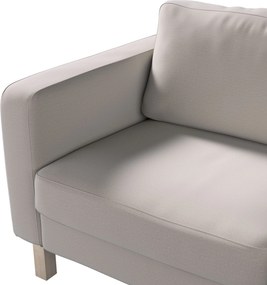 Poťah na sedačku Karlstad (nerozkladací, 2-miestny, krátky) farba produktu béžová látka zamatová