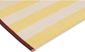 Žltá textilná kúpeľňová predložka 50x80 cm Gobo – noo.ma