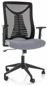 Kancelářská židle Flexor černá/šedá