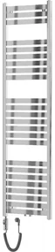 Mexen Uran elektrický radiátor 1800 x 500 mm, 900 W, chróm - W105-1800-500-2900-01