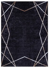 Kusový koberec Alchie čierný 160x220cm