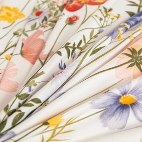 Obliečky z mikrovlákna WILDFLOWERS farebné Rozmer obliečky: 70 x 90 cm | 140 x 220 cm