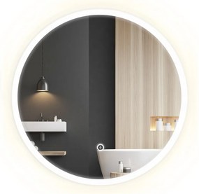 Rea Zrkadlo ⌀50 cm s regulovateľným LED osvetlením HOM-02836
