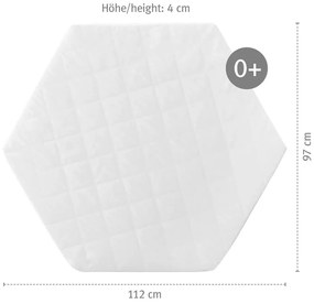 Penový detský matrac 112x97 cm – Roba