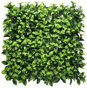 Umelý rastlinný panel FRESH LIGHT GREEN 50 x 50 cm - Panel 50x50 Europe Grass