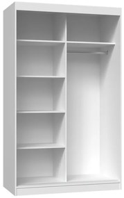 Šatní skříň IGA se zrcadlem 120 cm dub Sonoma