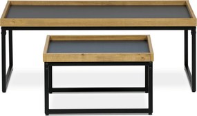 Konferenčný stolík CT-611 OAK Farba: Sivá