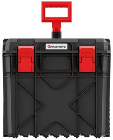 Kufr na nářadí XEBLOCCK PRO II 54,6 x 38 x 51 cm černo-červený