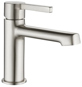 Laveo Alita, umývadlová batéria h-150, brúsená oceľ, LAV-BVA_322D