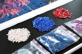 HUR DIAMANTOVÉ MALOVÁNÍ ŠPIC 5D 30X40CM