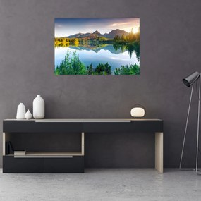 Obraz - Jazero (90x60 cm)