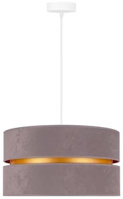 Duolla - Luster na lanku DUO 1xE27/15W/230V pr. 40 cm šedá