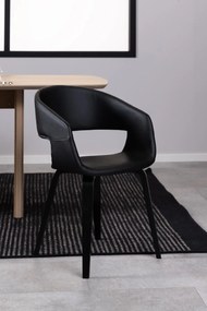 Čalúnená stolička s podrúčkami Nova (02204)