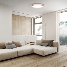 Solight WO8007 - LED Stm. svietidlo WOODY LED/48W/230V 3000-6500K pr. 38 cm + DO