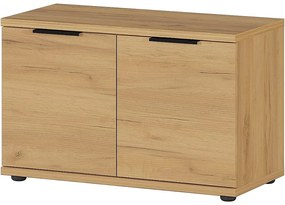 Skrinka na topánky v dekore duba s lavicou Fremont - Germania