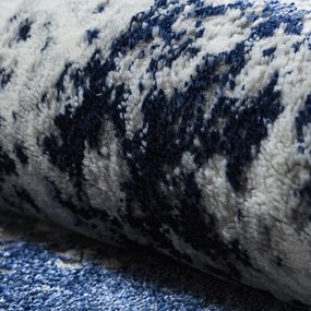 Dywany Łuszczów, Kusový koberec Allure 1959 white/blue, 160x220, modrá, kancelária