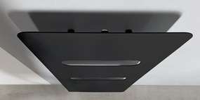 Sapho Sapho, TABELLA OPEN vykurovacie teleso 590/1490, čierna matná, MI1457