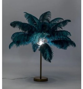 Feather Palm stolná lampa zelená 60 cm