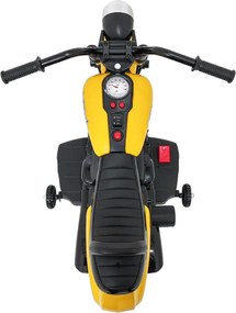 Elektrická motorka STAR žltá