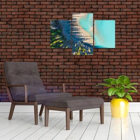 Obraz - Pohľad na jazero (90x60 cm)