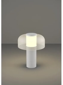 Eglo 900982 - LED Stmievateľná vonkajšia lampa PONENTE 2,25W/5V 2600mAh IP44 biela