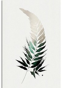 Obraz minimalistický list paprade