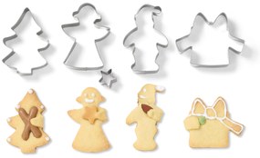 Vykrajovačky na sušienky, 5 ks