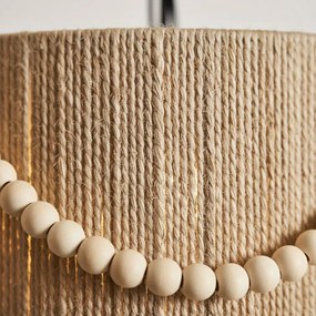 Toolight Toolight, stropné svietidlo 40cm, 1xE27, APP1741-1CP, prírodná hnedá, OSW-05123