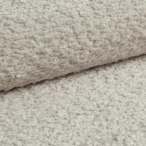 Béžová čalúnená dvojlôžková posteľ s úložným priestorom s roštom 180x200 cm Mount – Micadoni