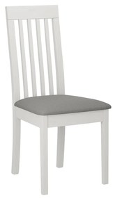 Čalúnená jedálenská stolička Heven IX, Morenie: biela, Poťahové látky: Hygge D91