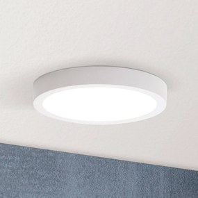 Stropné LED svietidlo Vika, okrúhle, biele, Ø 18cm