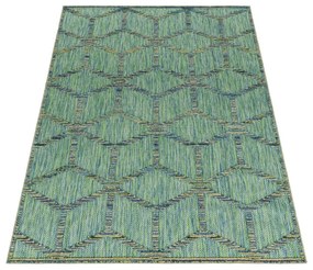 Ayyildiz koberce Kusový koberec Bahama 5151 Green – na von aj na doma - 80x250 cm