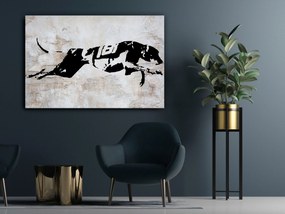 Artgeist Obraz - Greyhound Race (1 Part) Wide Veľkosť: 120x80, Verzia: Na talianskom plátne